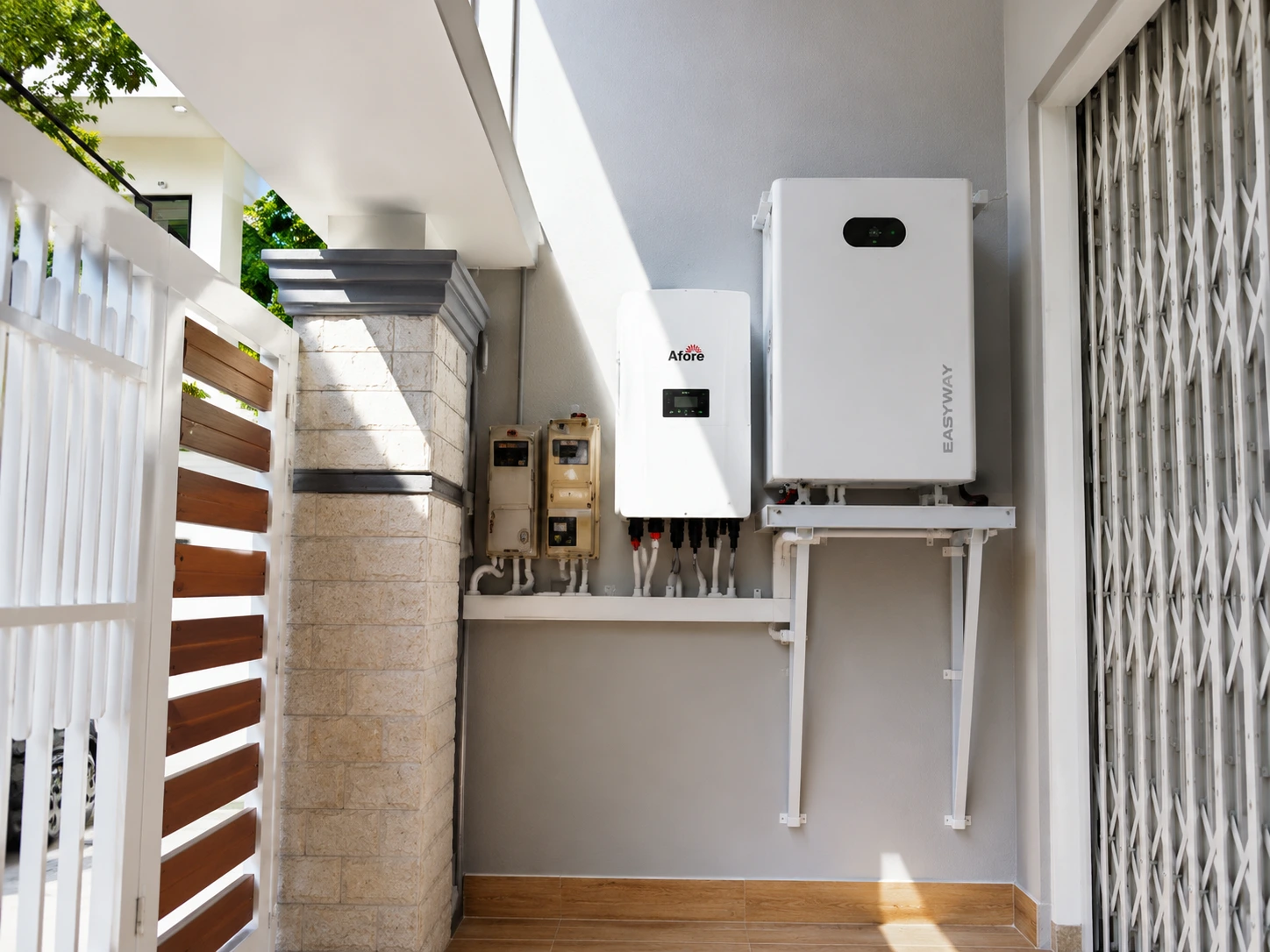 EASYWAY wall-mounted home energy storage project reference