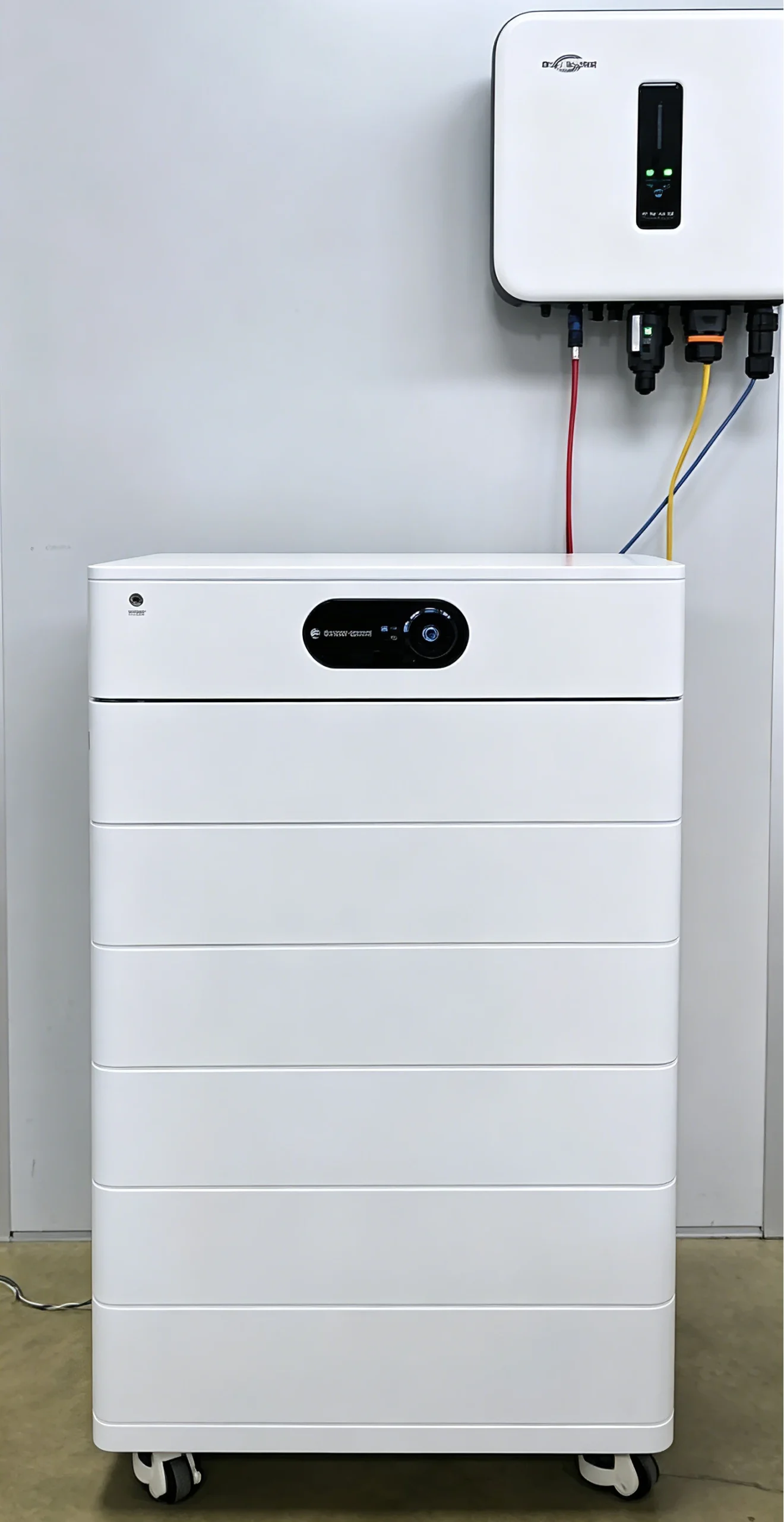 EASYWAY UNIV7600H 46kWh stackable high voltage battery cluster with Solinteg inverter